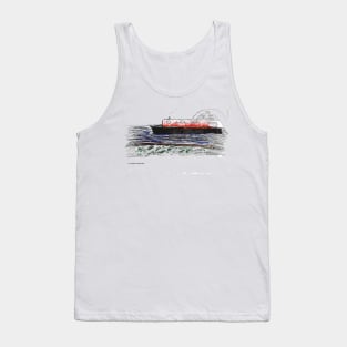 Narrowboat under bridge Tank Top